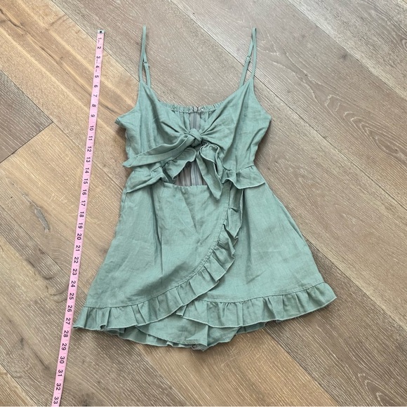 SEEK The Label Light Sage Green Romper - Picture 3 of 10